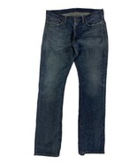 Polo Ralph Lauren 018 Slim Straight Jeans Mens size 35x32 33L Distressed... - £23.05 GBP