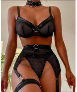 Sexy Allure Push-Up Lace See-Through Lingerie Set - $36.93+