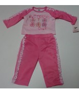 Butterfly Club Brooks Fitch Infant Girl 2 Piece Winter Set NWT Sz 6/9 Mo... - £6.33 GBP