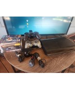 Authentic PlayStation 3 PS3 Super Slim Console 500GB 2 Conttroller Motio... - $3,277.23 MXN