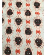 Marvel Spiderman Webs Cotton Fabric on White background - 1/2 yd - £3.59 GBP