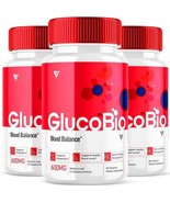 (3 Pack) GlucoBio Capsules, GlucoBio Glycogen Support Supplement (180 Ca... - $35.59