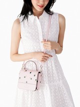 Kate Spade Staci Square Pineapple Crossbody Pink Saffiano K7629 NWT $299 Y - £70.26 GBP