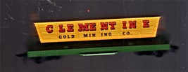 HO train Tyco Clementine Gold Mining Co 40’ Dump Hopper Freight Train Ra... - £9.32 GBP