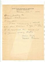 United States Department of Agriculture Farm Security Admin. Hand Writte... - $11.88