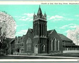 Church of God Shippensburg Pennsylvania PA UNP Unused WB Postcard D14 - $2.92