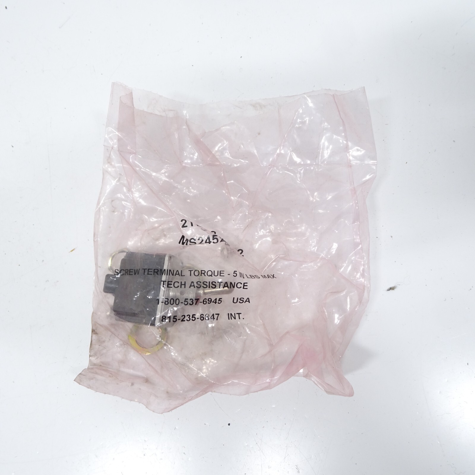 ✌️NEW CUTLER-HAMMER MS24524-22 TOGGLE SWITCH DPST TWO POSITION - $13.49