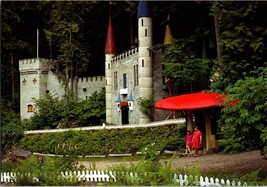 Vtg Postcard, Enchanted Forest,Fairy Tail Setting, Revelstoke B.C. - £5.16 GBP