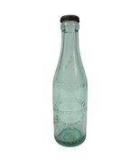 E. Jacob Wenner Franklin Street Allentown, Pa Clear Green Glass Bottle - $313.72 MXN