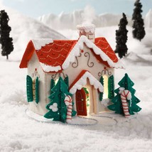 DMG DIY Bucilla Christmas Village Lighted Felt Holiday House Craft Kit 8... - £37.39 GBP
