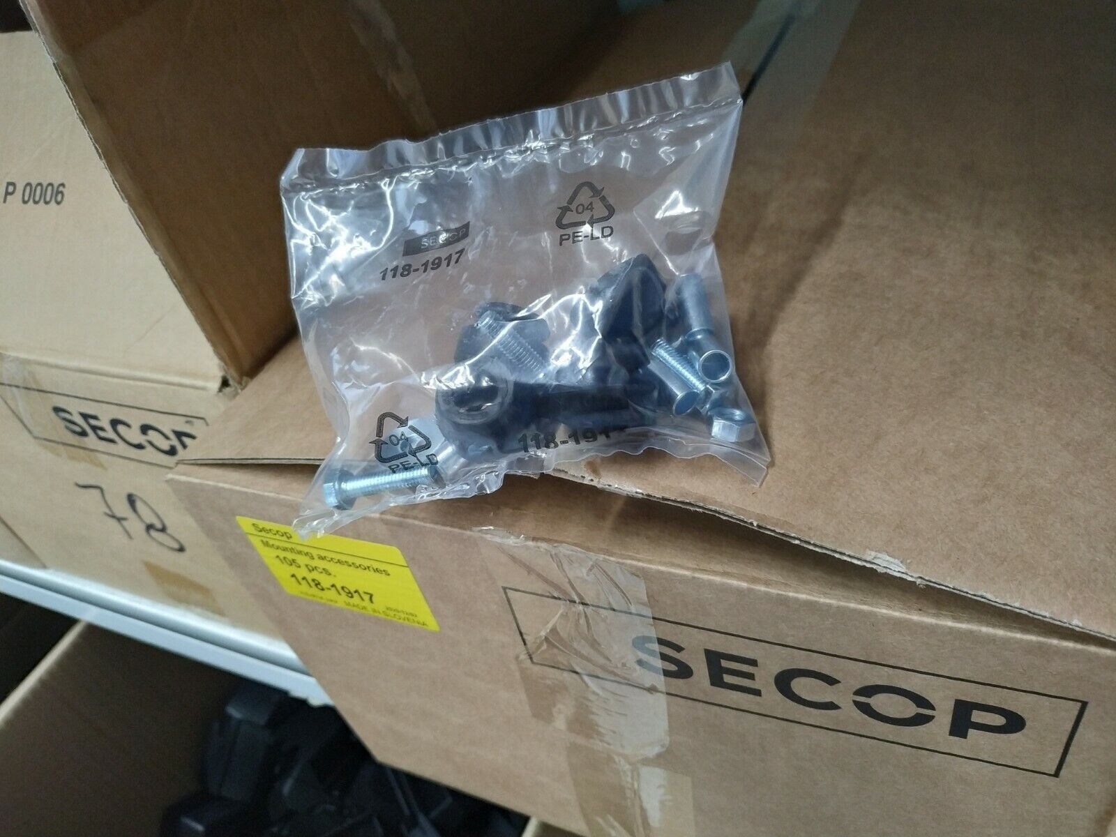 Shock absorber bolt Secop Danfoss 16 mm M6  (118-1917) - $11.64