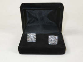 Men J.Valintin Cufflinks by Vitorofolo for French Cuff Shirt V39-68 Silver image 4