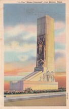 San Antonio Texas TX Alamo Cenotaph Postcard C24 - £2.34 GBP