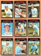 1971 Topps Montreal Expos Team Lot 16 diff Mike Marshall Gene Mauch Ron Fairly ! - £14.32 GBP