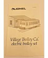 Manual Lionel Train Village Trolley Electric Set Used 1995 Instructions ... - £9.07 GBP