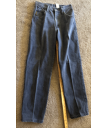 Vintage Giorgio Armani Jeans Blue 80s Gold Eagle Patch 27x27 - $1,619.04 MXN