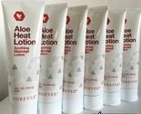 6 Pack Forever Aloe Heat Lotion (6x4oz) Soothing Massage  Lotion Exp 2025 - £58.04 GBP