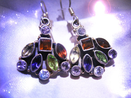 Haunted FREE W $49 33X INCREASED WEALTH INCOME MAGICK 925 EARRINGS CASSIA4 - $0.00