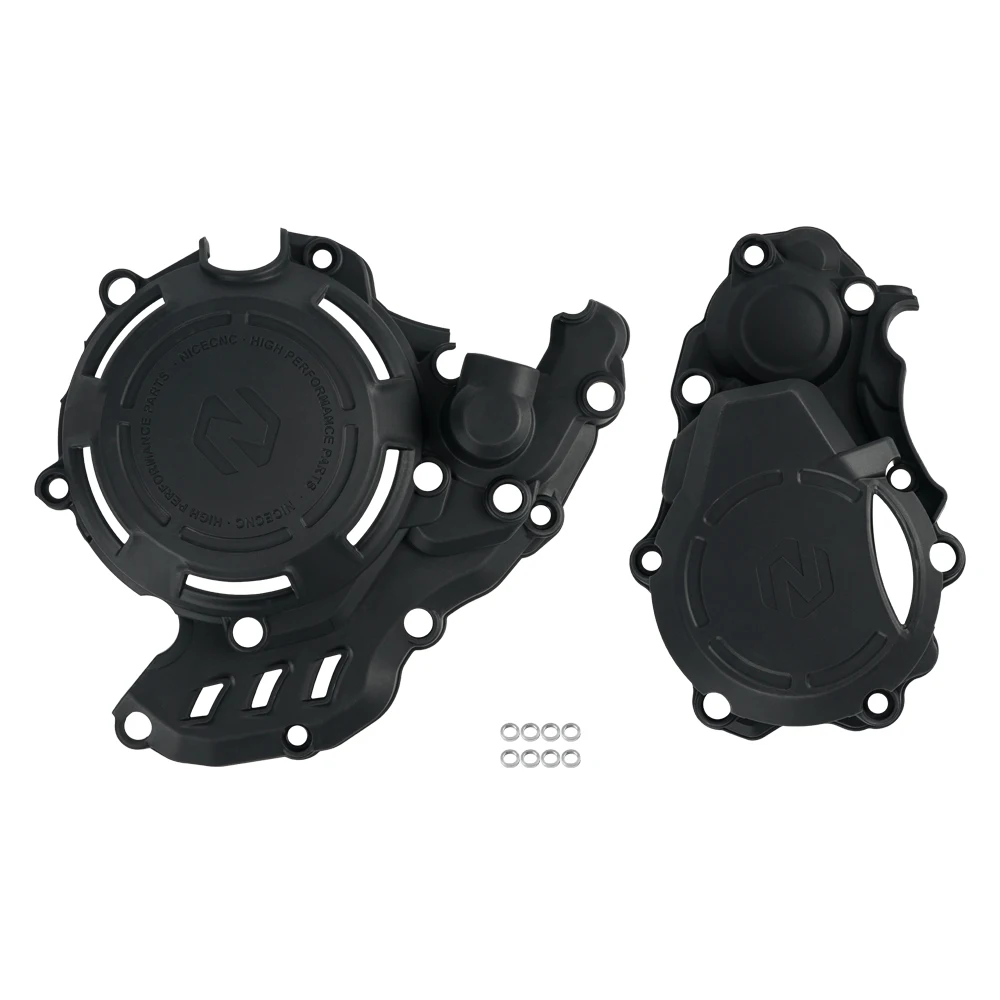 NiceCNC Ignition Clutch Cover Crankcase Guard Protector   EXC250F EXC350F 2017-2 - £204.71 GBP