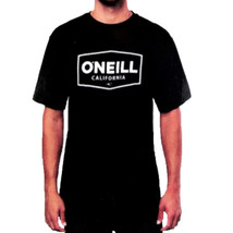O&#39;Neill Mens Standard Fit Logo Short Sleeve T-Shirt Size Medium Color Black - £12.96 GBP