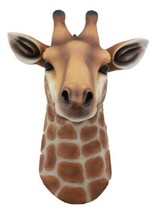 Kenya The Safari Giraffe Head Wall Decor Wildlife Animal Taxidermy 3D Sc... - $678.31 MXN