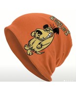 Beanie Hat Soft Lightweight Orange Mutley Cartoon Dog Cap - $15.42 CAD