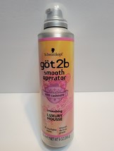 New Schwarzkopf Got2b Smooth Operator With Cashmere Smoothing Luxury Mou... - £23.49 GBP