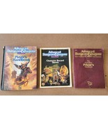 Advanced Dungeons and Dragons 2nd Edition Lot Handbook Priest&#39;s Record S... - £118.95 GBP