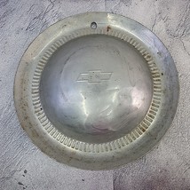 1953 Chevrolet Bel Air 15in Stainless Dome Hubcap Wheel Cover w Bowtie E... - $22.47