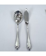 Oneida SATIN GARNET 2 pc Hostess Set 18/10 Stainless Serving Flatware - $14.20