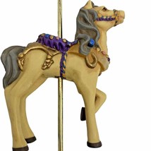 Mr Christmas Carousel Replacement Part Animal on 12 in Metal Pole Horse Vintage - $10.40