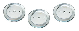 Set of 3 Pulleys for Craftsman Husqvarna 195945 197473 532195945 Fits 42&quot; &amp; 46&quot; - £25.01 GBP
