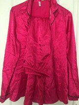 George 2 Piece Pajama Set Women&#39;s Medium Satin Pink Sleepwear - £26.13 GBP