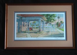 Charles Peterson &quot; Full Service &quot; Artist’s Proof, Ltd. Edition Signed, Framed - £159.67 GBP