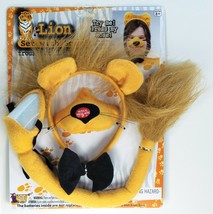 Lion Accessory Set w/ Sound Halloween Animal Costume Kit Tail Headband Nose - £10.16 GBP