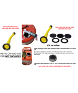 CHILTON Spout +extra Gaskets for 2&quot; METAL GAS CANS LAWNBOY CAP/CAN NOT I... - $193.86 MXN