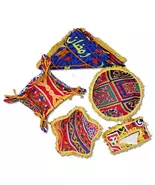 Custom Made" Traditional Ramadan Egyptian Khayameya Khayamiya Tent Fabri... - $9.99+