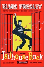 1957 Jailhouse Rock Movie Poster Print Elvis Presley Vince Everett Peggy ⭐ - £5.62 GBP