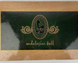 LA FLOR DOMINICANA WOOD CIGAR BOX ANDALUSIAN BULL EMPTY LARGE 12.5&quot; x 7.... - £20.74 GBP