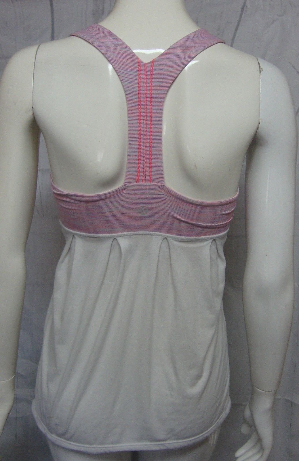 Primary image for Lululemon  Workout Gym Yoga Striped Top Size 4