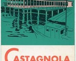 Castagnola Sea Food Restaurant Menu Fishermen&#39;s Wharf San Francisco 1950&#39;s - $47.52