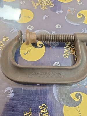 Vintage J.H. Williams CC-404 Deep Throat Clamp C-Clamp Item image 2
