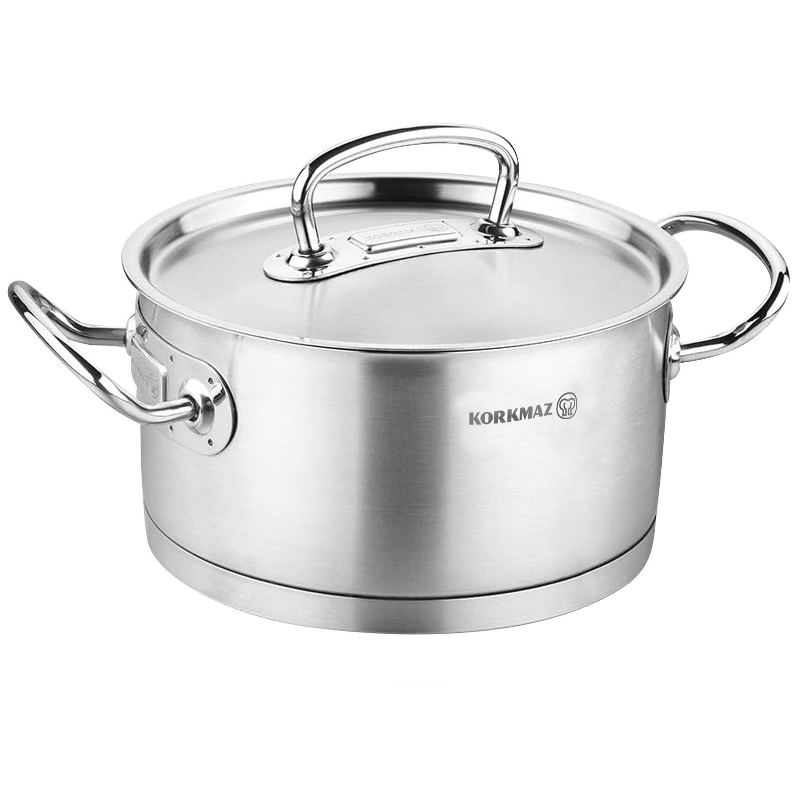 Korkmaz Proline Professional Series 1.5 Liter Stainless Steel Low Casser... - $88.40