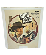 High Noon Gary Cooper RCA Selectavision VideoDisc Capacitance Disc System - $167.53 MXN