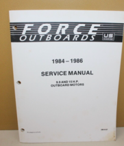 1984 1985 1986 Forza Fuoribordo 9.9 &amp; 15 H.P.Motori Servizio Manuale OEM OB4127 - £11.87 GBP
