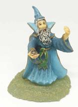 Home For ALL The Holidays Wizard on Cloud Figurine 4 inches (Blue) - $10.00