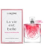 LA VIE EST BELLE ROSE EXTRAODINAIRE * Lancome 3.4 oz L&#39;Eau de Parfum Flo... - €111,62 EUR