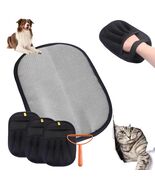 Yangmu 2pcs Electrostatic Pet Hair Remover Gloves for Cats &amp; Dogs Reusable - $282.64 MXN