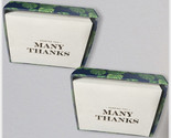 2 Box of 12  Blank Many Thank Cards with Envelopes~ &#39;Many Thanks&#39; 4*3.5 In - $24.74