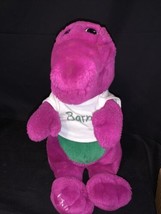 Vintage Small barney plush 1992 8in With rare Shirt - £18.93 GBP